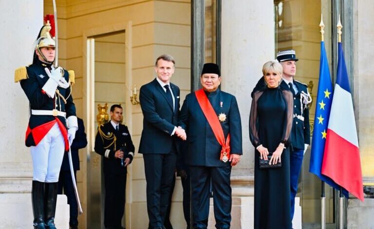Suasana Hangat Warnai Jamuan Kenegaraan Presiden Prabowo di Paris