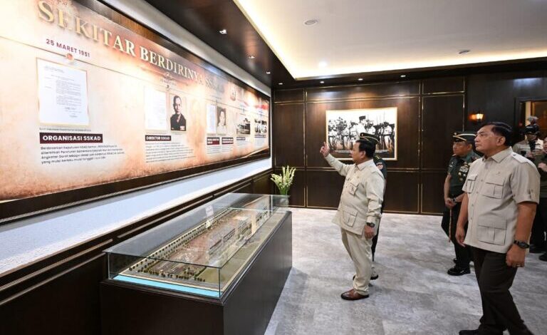 Kawah Candradimuka Pemimpin Bangsa, Presiden Prabowo Resmikan Museum dan Perpustakaan Seskoad