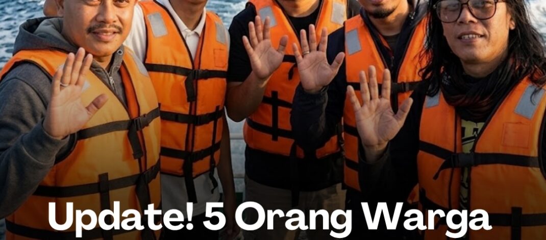 Pasukan Israel Tangkap Lima WNI dalam Misi Bantuan ke Gaza, Kemlu RI Tuntut Pembebasan Segera