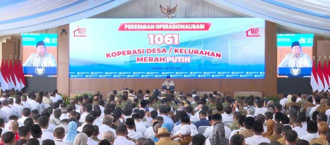 Peresmian 1.061 Koperasi Desa/Kelurahan Merah Putih oleh Prabowo Subianto