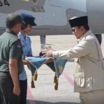 Presiden Prabowo Serah Terima Alutsista Baru di Halim