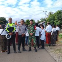 TNI–Polri Amankan Perarakan Patung Bunda Maria di Manggarai Timur, Umat Beribadah dengan Khidmat