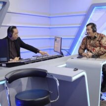 Ketua KY Abdul Chair Ramadhan dalam dialog interaktif RRI Pro3 (Foto: Dok Komisi Yudisial)