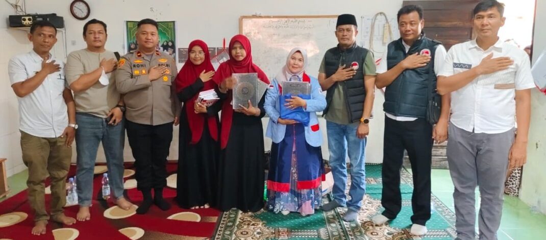 Polresta Deli Serdang Apresiasi Guru Tahfidz Ar-Rahmah atas Keberanian Melawan Narkoba, Rabu (13/05/26). Foto: Adi