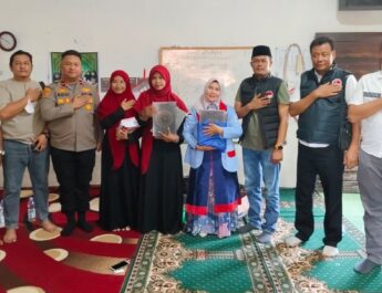 Polresta Deli Serdang Apresiasi Guru Tahfidz Ar-Rahmah atas Keberanian Melawan Narkoba, Rabu (13/05/26). Foto: Adi