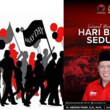 Wakil Ketua Komisi VIII DPR RI Abidin Fikri Ucapkan Selamat Hari Buruh Sedunia Tahun 2026