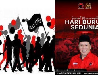 Wakil Ketua Komisi VIII DPR RI Abidin Fikri Ucapkan Selamat Hari Buruh Sedunia Tahun 2026