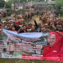 DPD PDIP Jatim Bagikan 485 Sapi Kurban ke Warga Miskin-Panti Asuhan