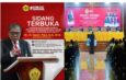 Foto Momen Abidin Fikri Wakil Ketua Komisi VIII DPR RI Saat Sidang Terbuka Program Doktor Hukum di Universitas Borobudur Jakarta