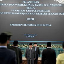 Presiden Prabowo Resmi Lantik Pimpinan Baru Badan Gizi Nasional dan Penasihat Khusus Presiden