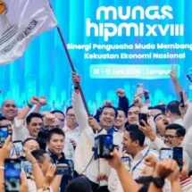 Ade Jona Terpilih Aklamasi sebagai Ketua Umum BPP Hipmi di Munas XVIII Lampung