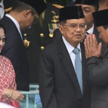 Megawati dan JK Hadiri Upacara Hari Lahir Pancasila, Jokowi-SBY Absen