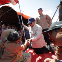 Presiden Prabowo Tinjau Langsung Penanggulangan Bencana ke Lokasi Terdampak