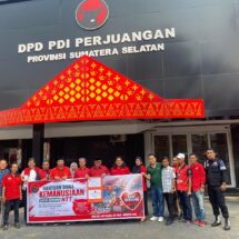 Peduli Korban Gempa NTT, DPD PDI Perjuangan Sumsel Himpun Dana Gotong Royong Rp201 Juta