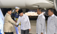 Usai Hadiri KTT BRICS, Presiden Prabowo Kembali ke Tanah Air