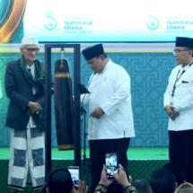 Tabuh Bedug, Presiden Prabowo Resmi Tutup Muktamar ke-35 NU di Jombang
