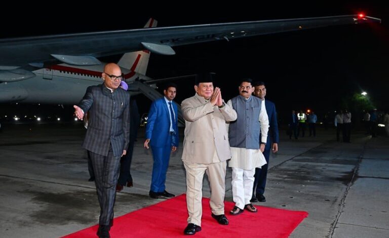 Presiden Prabowo Tiba di New Delhi, Hadiri KTT BRICS ke-18