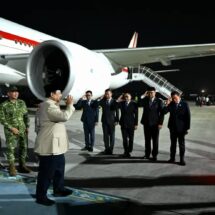 Presiden Prabowo Tiba di Tanah Air Usai Tuntaskan Agenda di Vladivostok