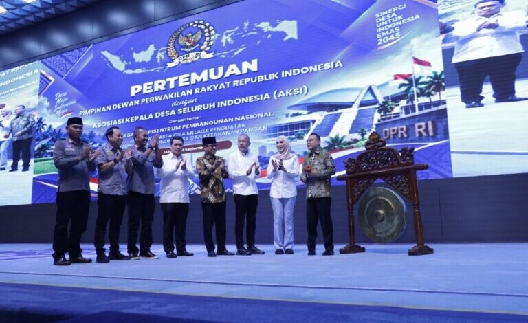 Buka Rakernas AKSI, Sufmi Dasco Tegaskan Desa Jadi Kunci Pembangunan Nasional