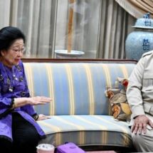 Presiden Prabowo Sambangi Kediaman Megawati Sampaikan Belasungkawa Wafatnya Guruh Soekarnoputra