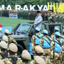 Pimpin HUT ke-81 TNI, Presiden Prabowo: Terima Kasih atas Pengabdian Prajurit Jaga Kedaulatan Negara