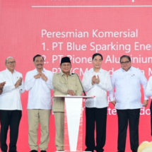 Presiden Prabowo Resmikan 11 Proyek Hilirisasi Nikel Senilai Rp180 Triliun di Maluku Utara