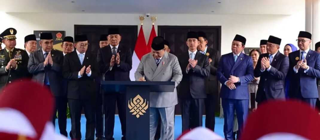 Usai Pimpin Upacara, Presiden Prabowo Resmikan Renovasi Museum Kesaktian Pancasila