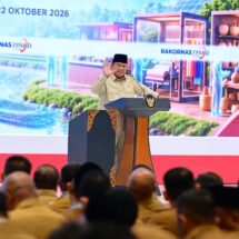 Presiden Prabowo Hadiri Rakornas TPAKD 2026, Apresiasi Perluasan Akses Keuangan hingga Seluruh Daerah