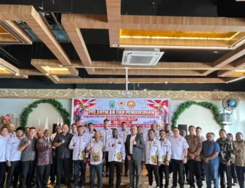 Dilantik Jadi Ketua Umum POBSI Papua Barat Periode 2026–2030, ini Target Lamek Dowansiba