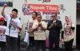 Didampingi Sekjen PDI Perjuangan Hasto, Pramono Anung Lepas Napak Tilas Sumpah Pemuda Menuju Lapangan Banteng