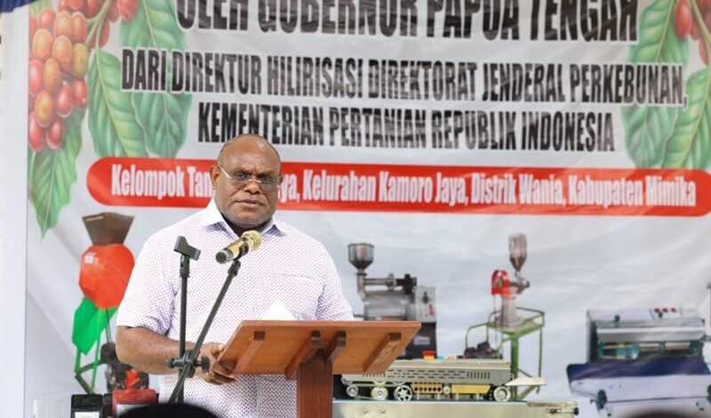Gubernur Papua Tengah Ajak Petani Kopi Rancang Kemasan Menarik dari Setiap Kabupaten