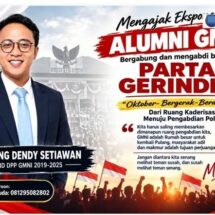 Ageng Dendy Ajak Alumni GMNI Mengabdi Lewat Partai Gerindra