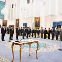 Presiden Prabowo Subianto Lantik Empat Wakil Menteri Kabinet Merah Putih di Istana Negara